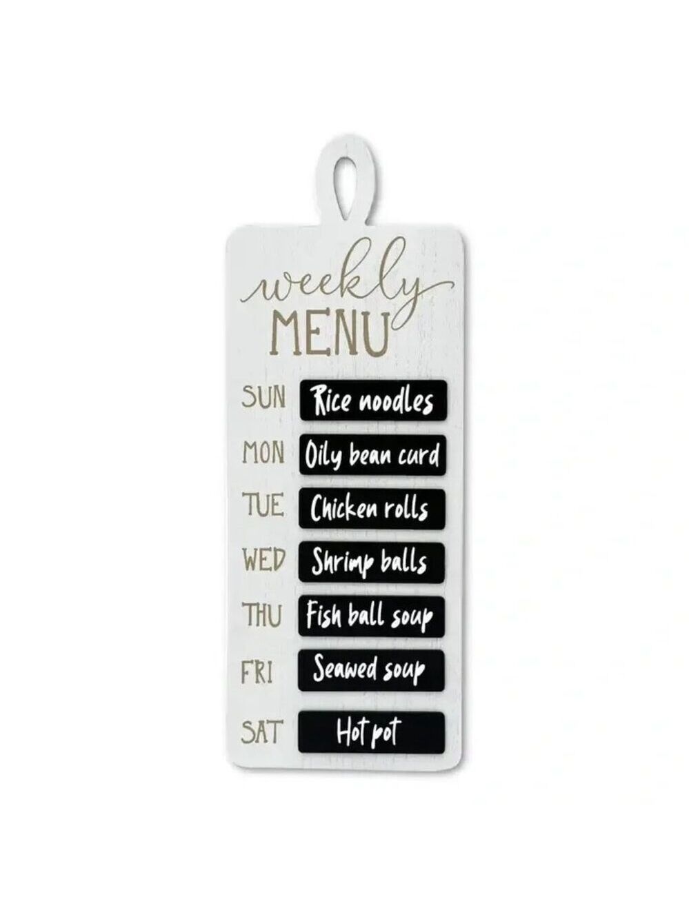 LAST ONES!! Weekly Menu Board - Picture 4 of 5